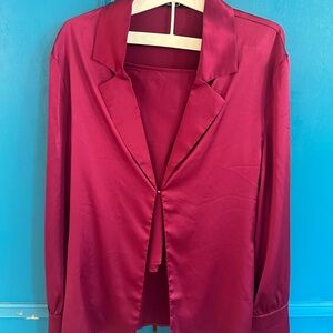 Satin Raspberry Pink Set